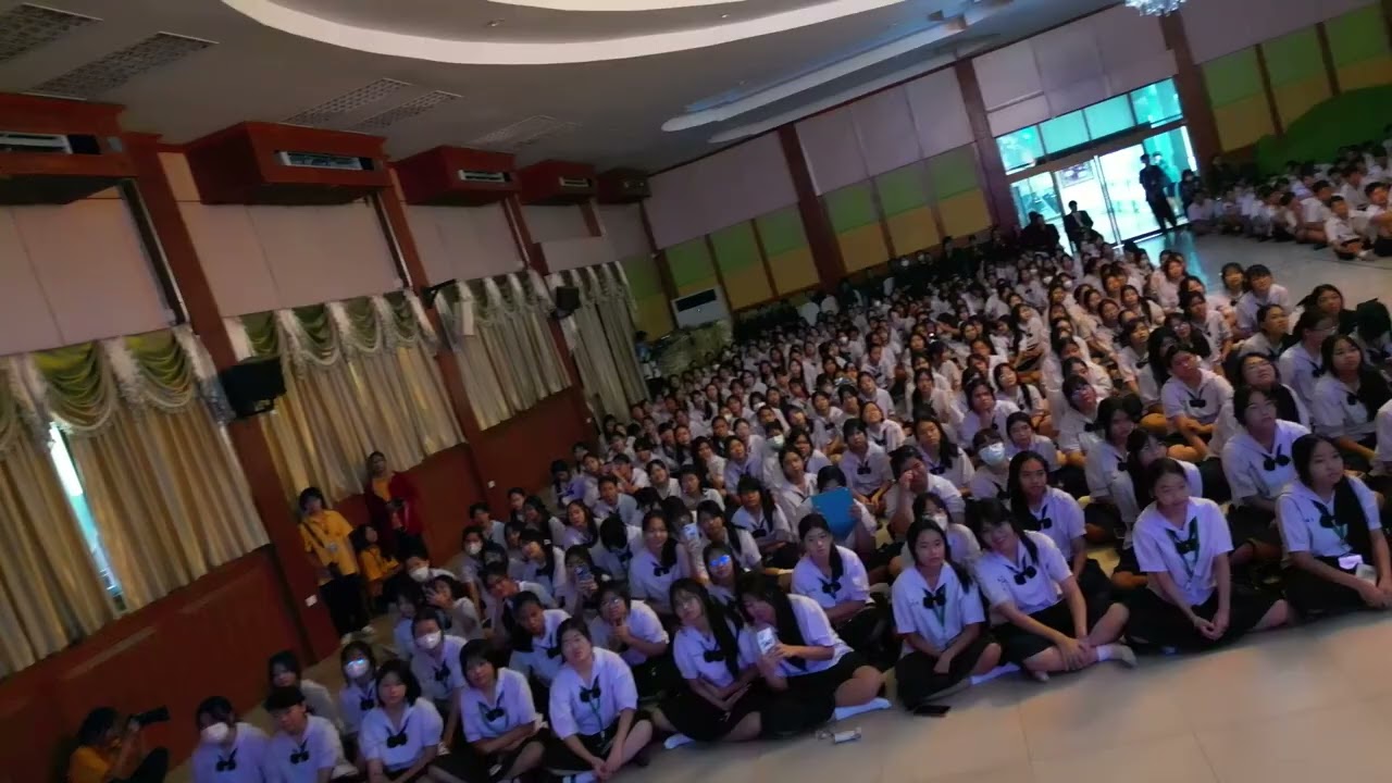 🔰ประมวลภาพโดรนพิธีปัจฉิมนิเทศ ม.3