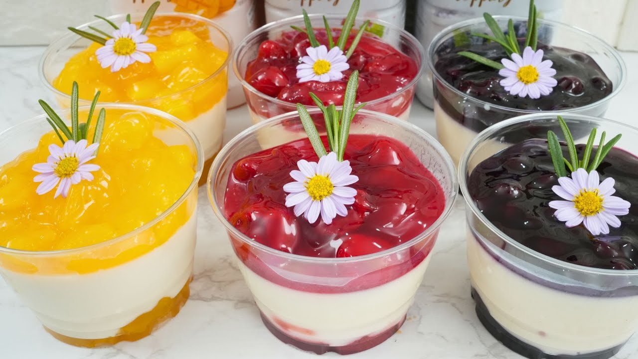 แจกสูตร พุดดิ้งโยเกิร์ต (Yogurt Pudding) เนื้อเนียนละมุน หอมอร่อย ทำง่าย ไม่ใช้เตาอบ
