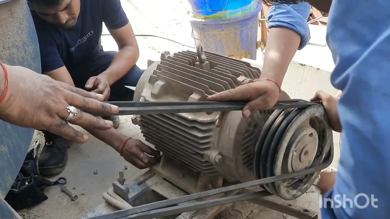 Dust collector blower balancing on site 9654127144