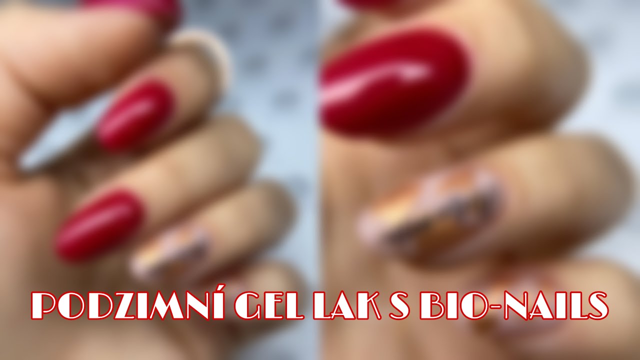 PODZIMNÍ GEL LAK S BIO-NAILS | modeláž bez pilování | Viktorie M. NAILS