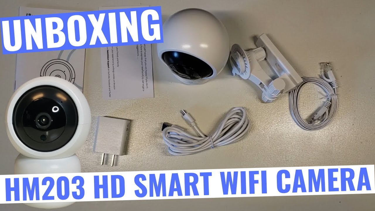 Unboxing Heimvision HM203 HD Smart Wi fi Camera