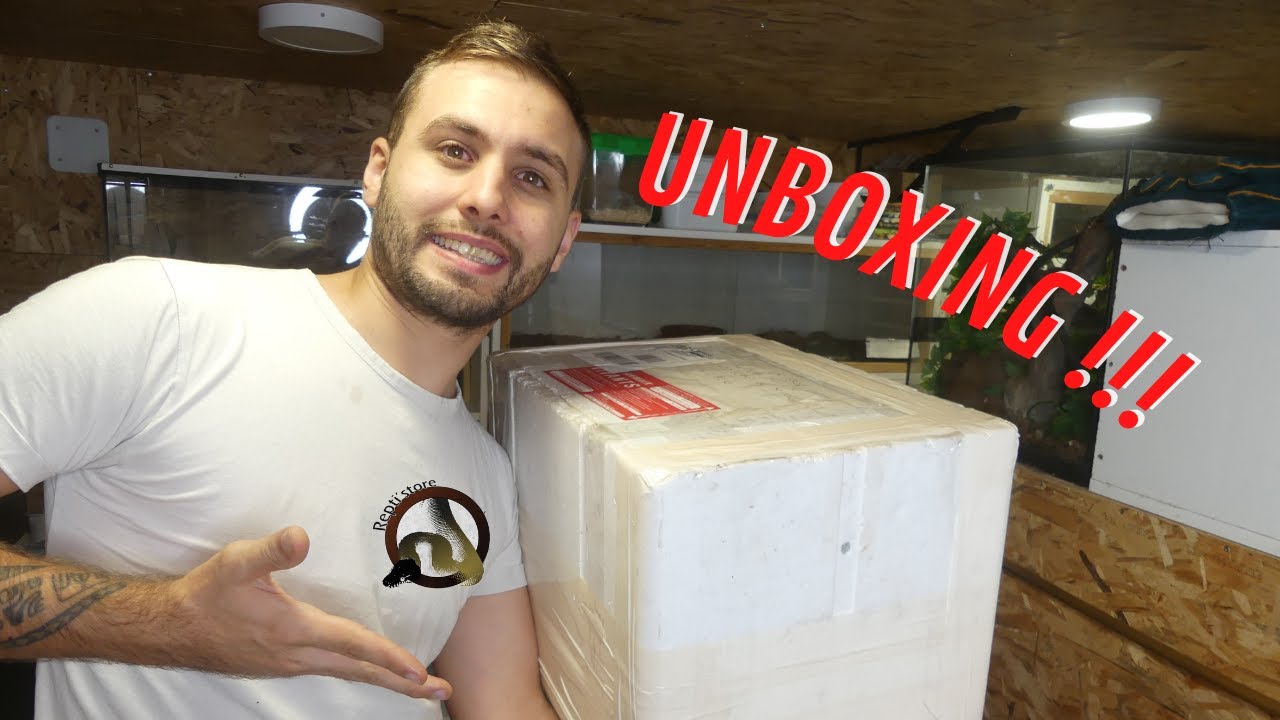 UNBOXING : Une espèce INTERDITE en france.