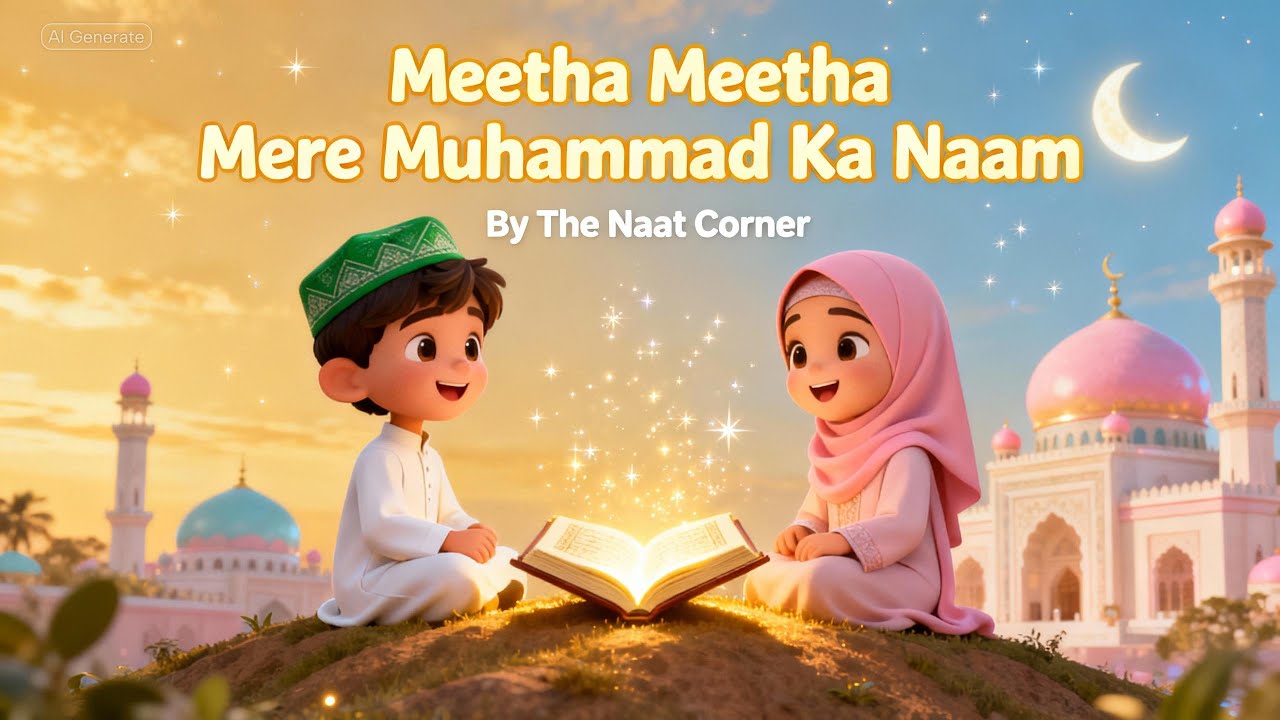 Meetha Meetha Mere Muhammad Ka Naam | By The Naat Corner | Without Music”