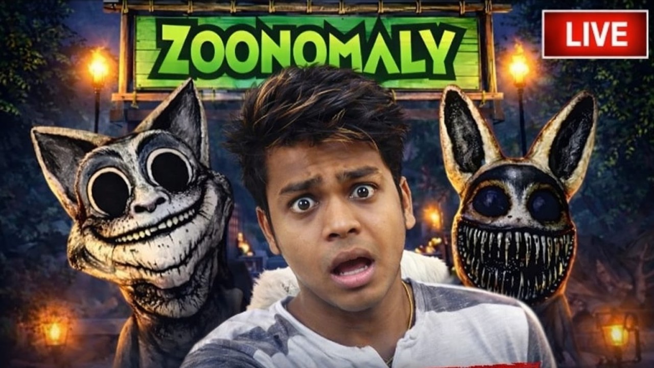 🔴 LIVE | Zoonomaly Horror Game 😱 | Can I Escape This Scary Zoo?