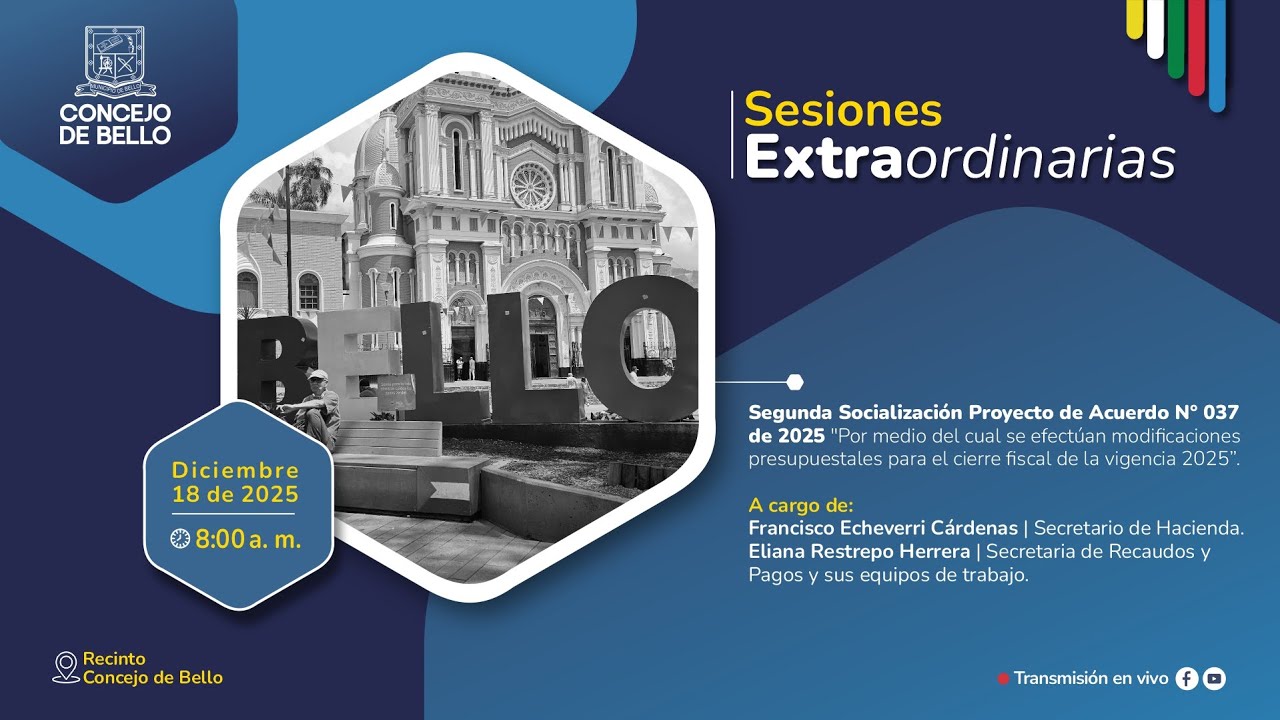 Sesión extraordinaria 18 de diciembre 2025