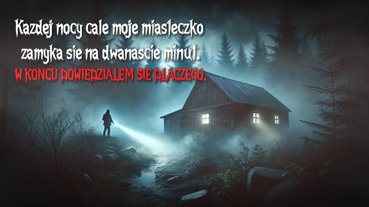 Creepypasta [PL] - Każdej nocy moje miasteczko zamyka się na dwanaście minut.