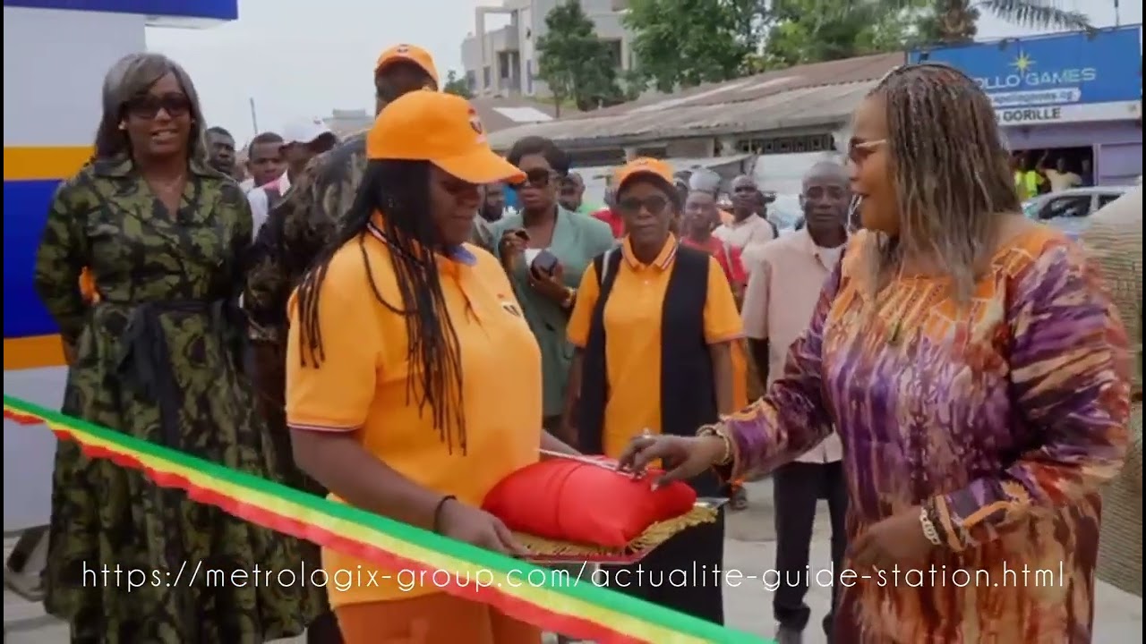 🔴 INAUGURATION OFFICIELLE – STATION-SERVICE AFRIC’ ⛽Avec METROLOGIX..
