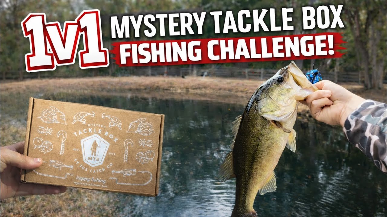 1v1 Mystery Tackle Box Fishing Challenge!!!
