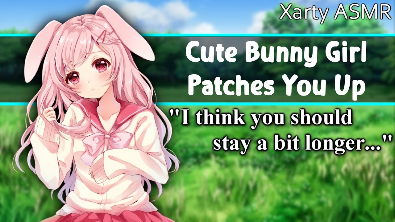 ASMR Cute Bunny Girl Patches You Up [F4M/A][Personal Attention][Wholesome][Monster Girl][Fantasy]
