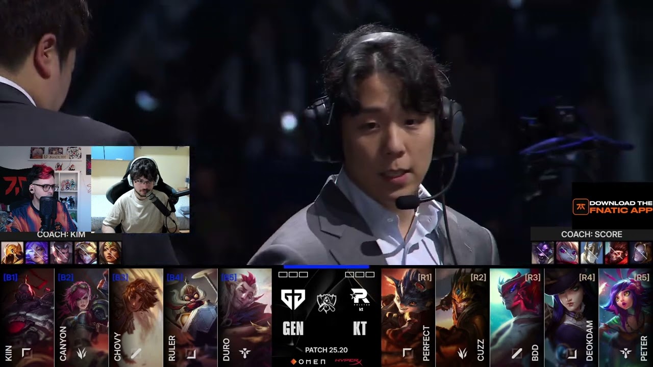 KT vs GEN G, SEMIS DÍA 1 | CON INVITADOS SLIEZZAN Y MOTJOAN | VOD COMPLETO EN ESPAÑOL | WORLDS 2025