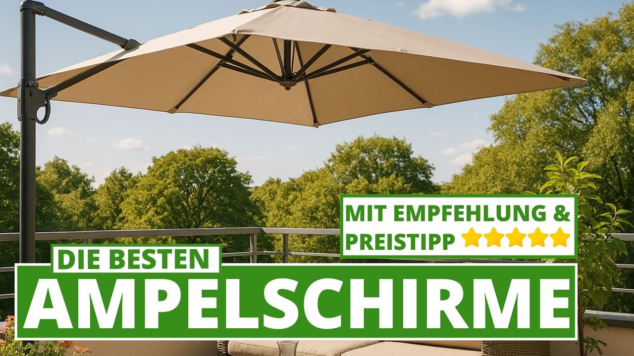 Bester Ampelschirm - Mach nicht diese 5 Fehler beim Kauf