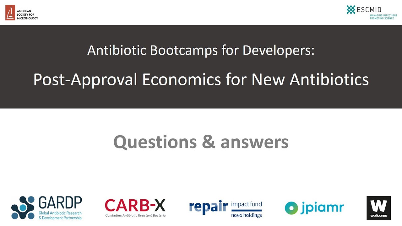 Post-Approval Economics for New Antibiotics: Q&A