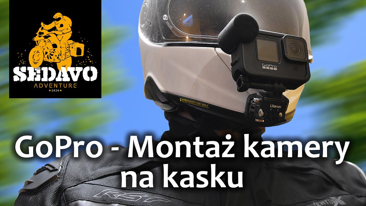 GoPro | Montaż kamery sportowej na kasku