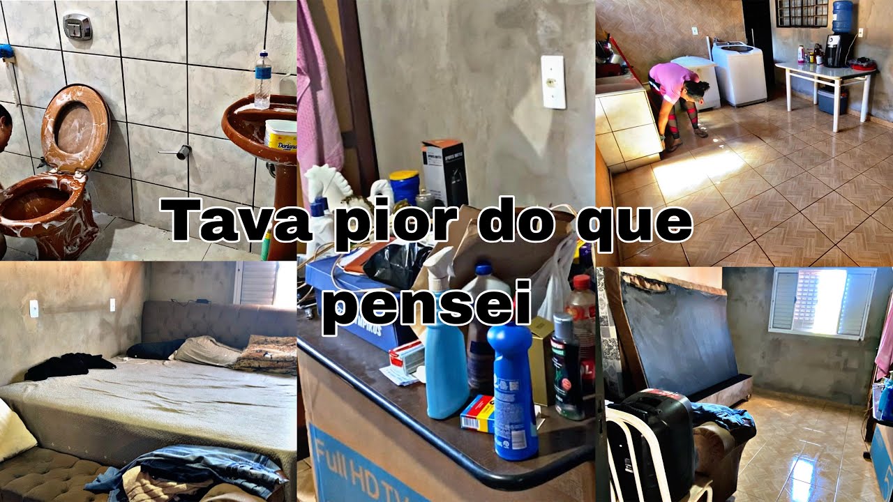 Tava pior do que pensei 😱 faxina parte 2 