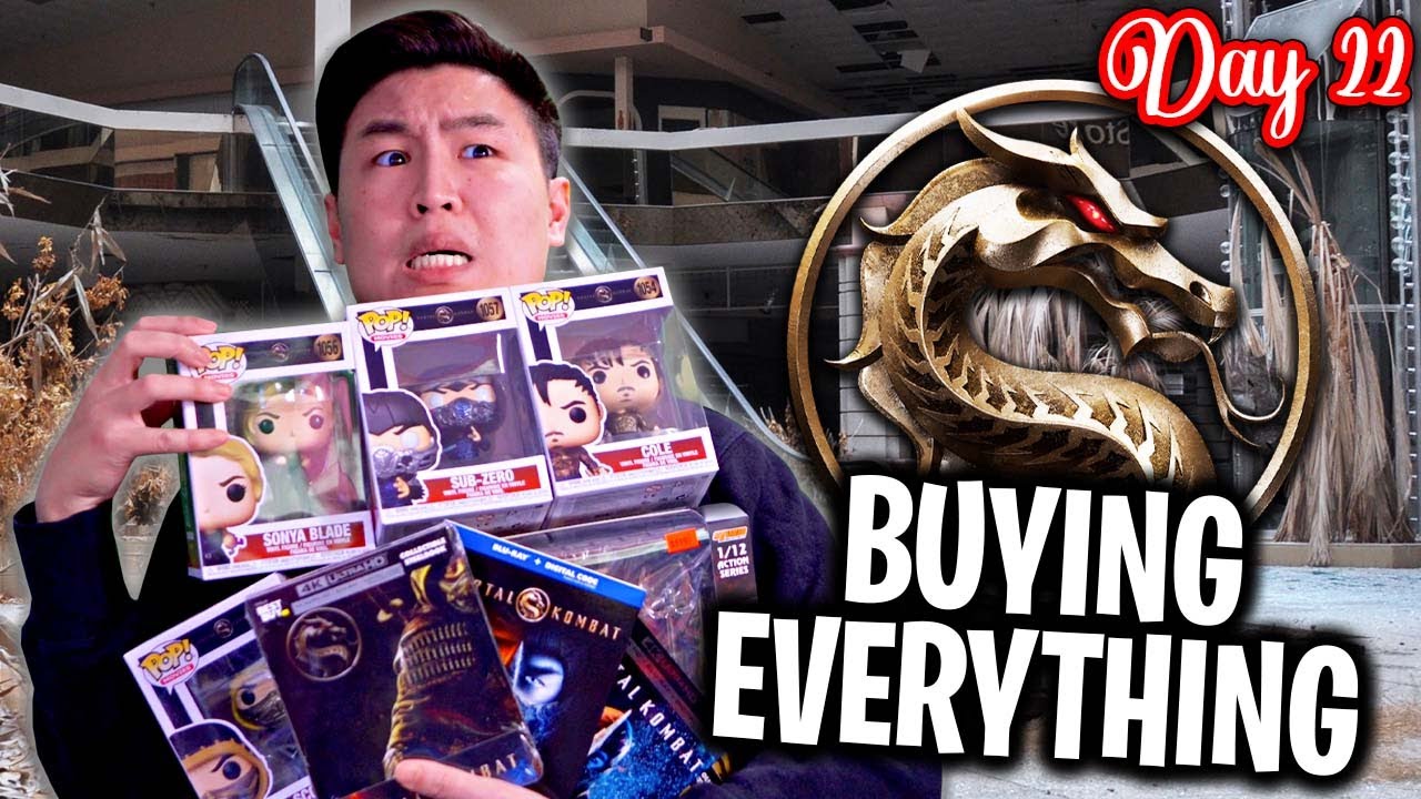 Buying Everything Mortal Kombat 2021 Challenge!! | 25 Days of Mortal Kombat [Day 22]