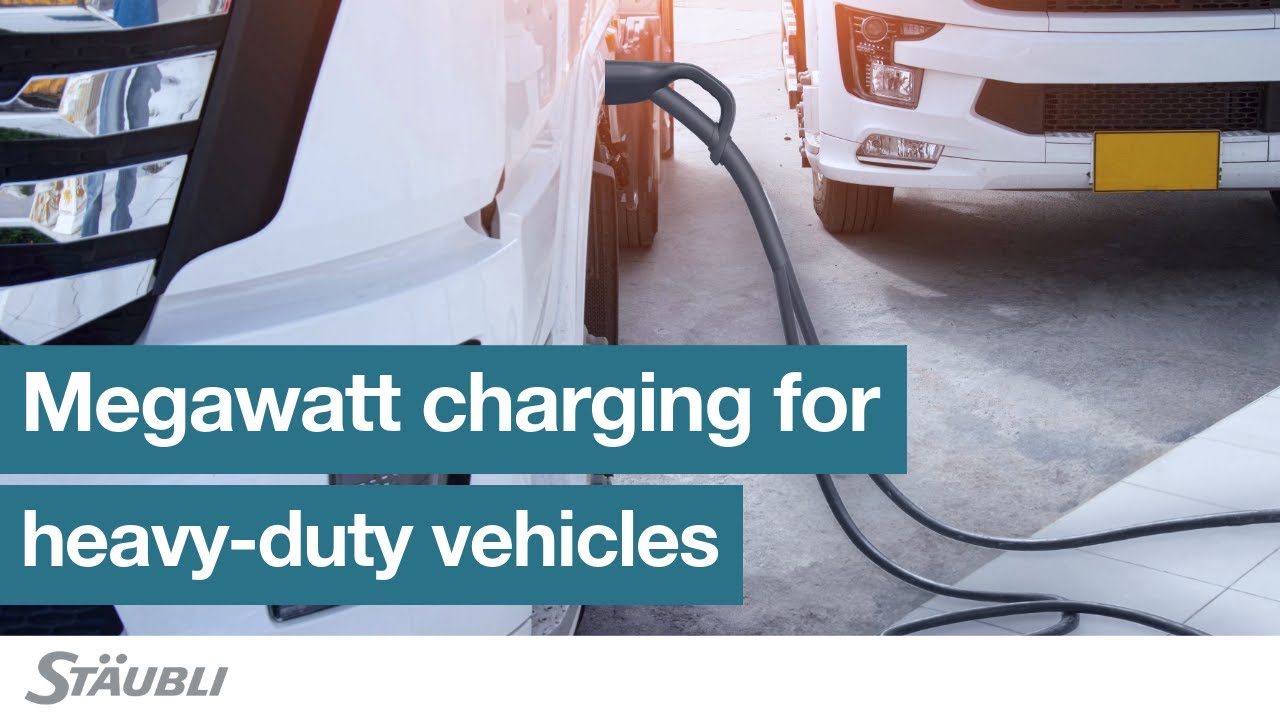 Electrify your fleet with Stäubli's Megawatt Charging System (MCS) | Stäubli E-Mobility