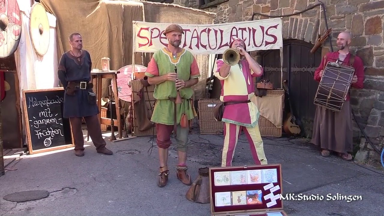Mittelaltermarkt Schloss Burg  2019