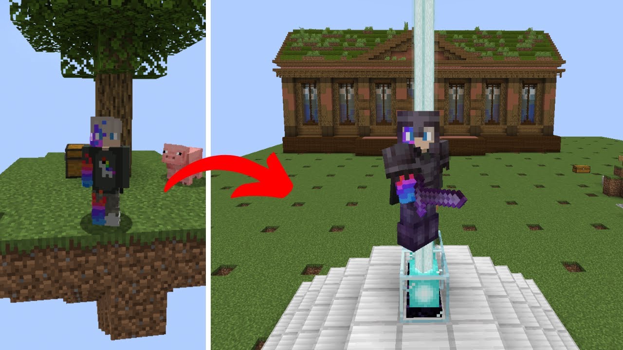 Minecraft Skyblock Sunucusunda 30 Gün Geçirdim! - SoulCraft
