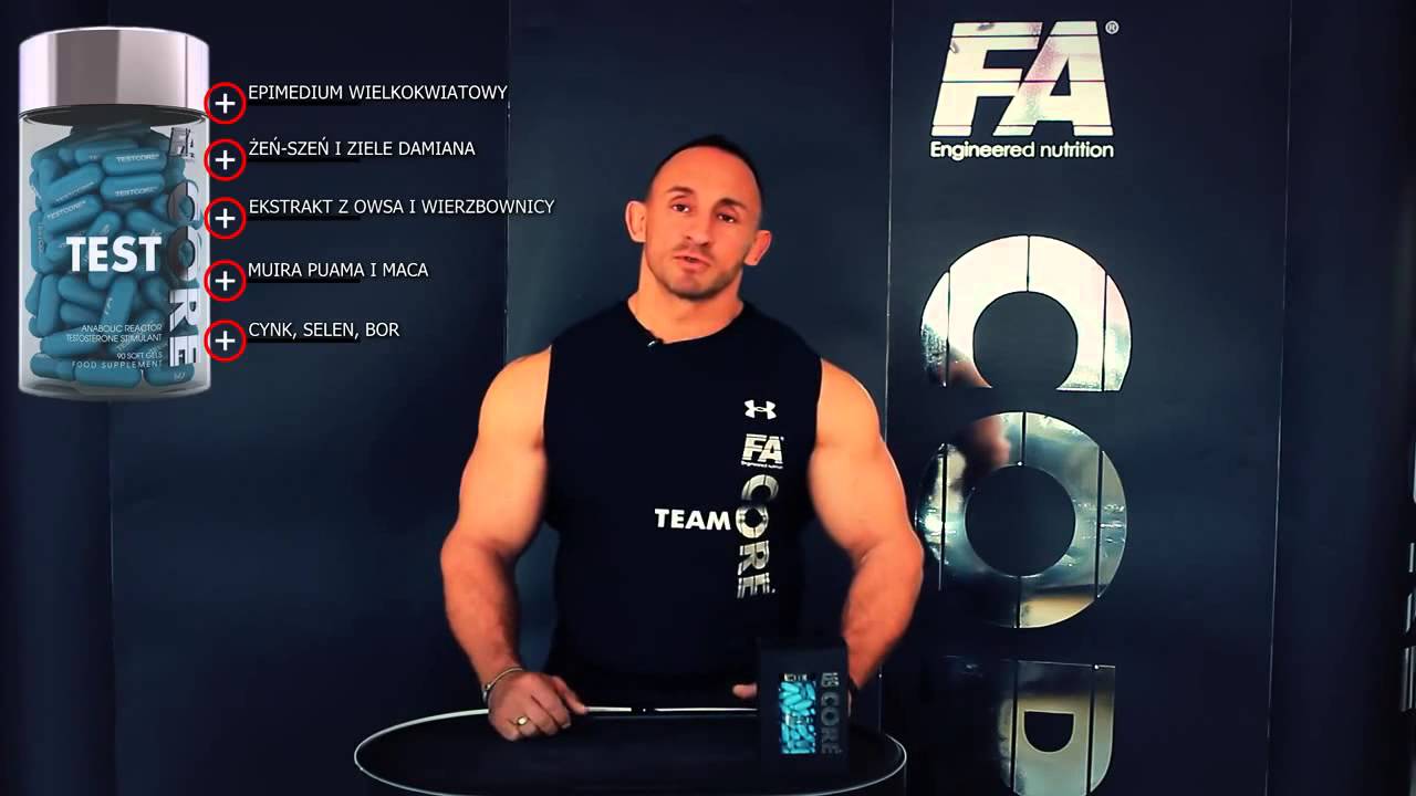 Fitness Authority Test Core FA od BCAA.pl