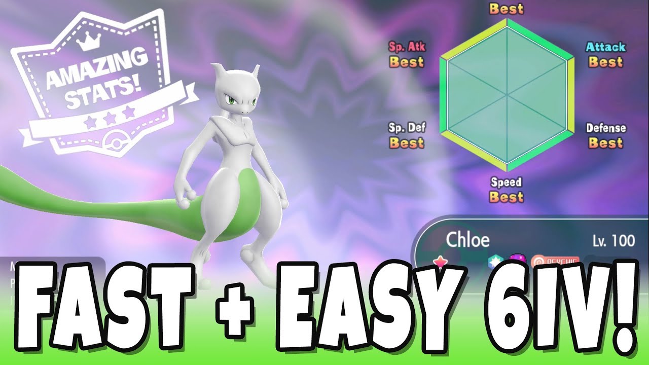 Best Trick to get 6IV Pokemon in Pokemon Let's GO Pikachu and Eevee!