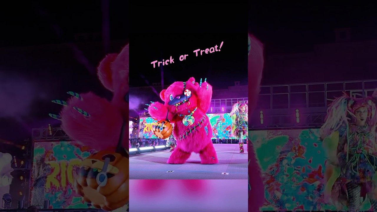 癖になっちゃうハミクマキャンディの歌🍭🩷🧸🎃ハミクマ・スウィート・スクリーム・パーティ#halloweenhorrornights  #universalstudiosJapan