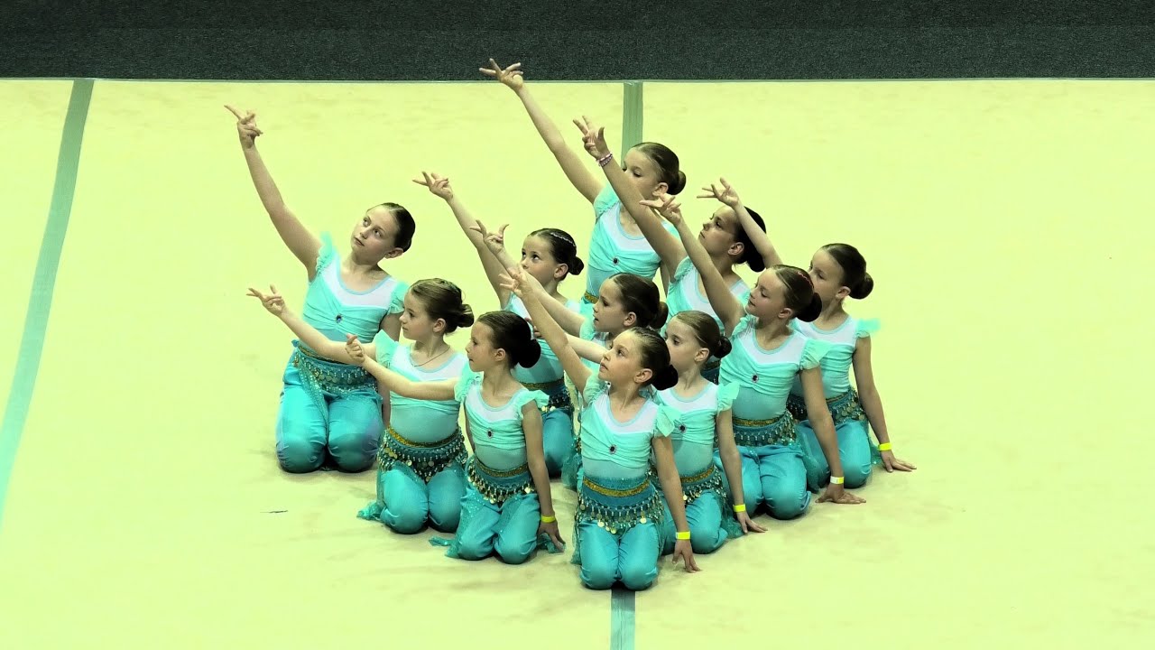 GIM SHOW 2025 - XIX Festiwal Gimnastyczno-Taneczny - Gdynia; Formacje i mini formacje (do 9 lat) 3/3