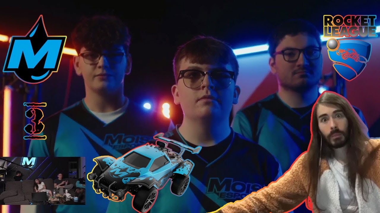MoistCr1tikal & Friends React To Moist Esports Rocket League RLCS 2022-23 Fall Major Pt 3 (w/ chat)