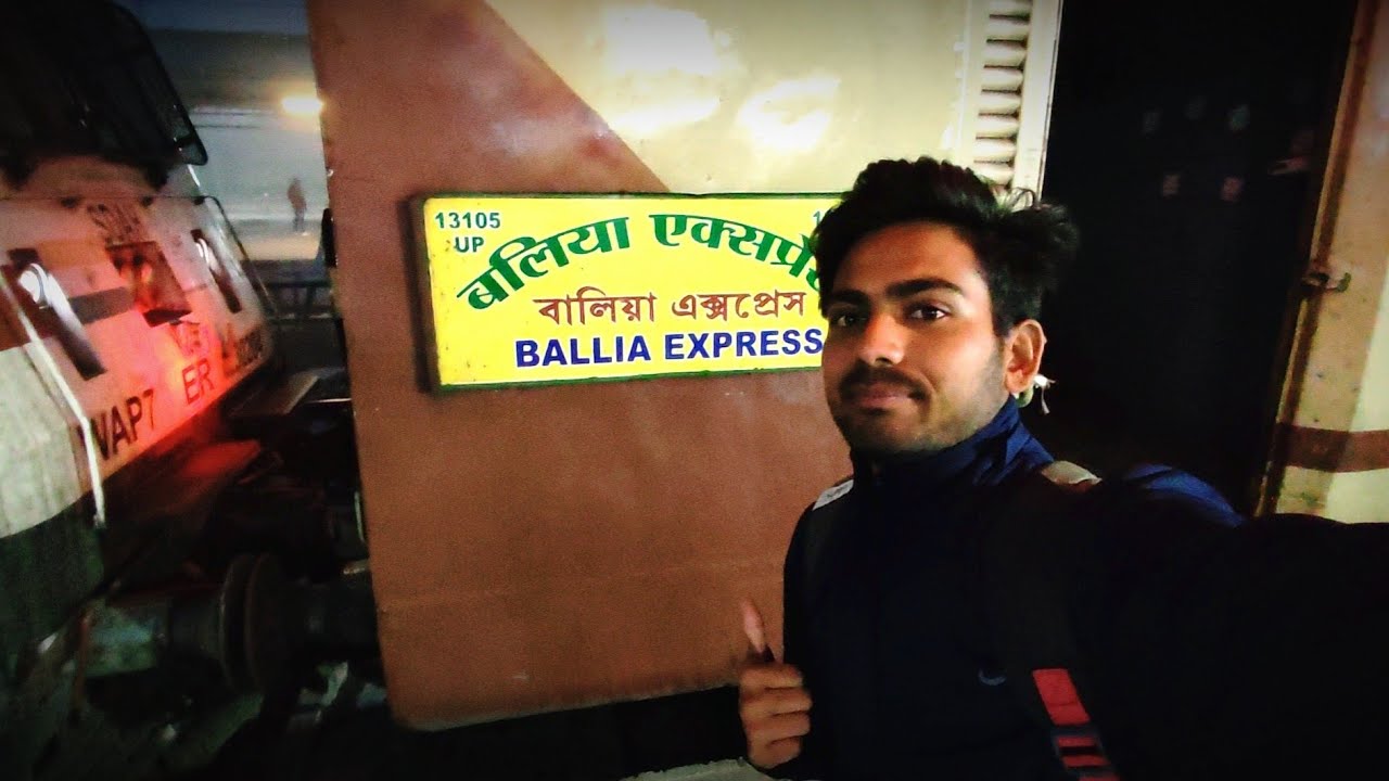 😍 सियालदह- बलिया 13105- Ballia Express Full Train Journey 🥶 in Winter 🥶