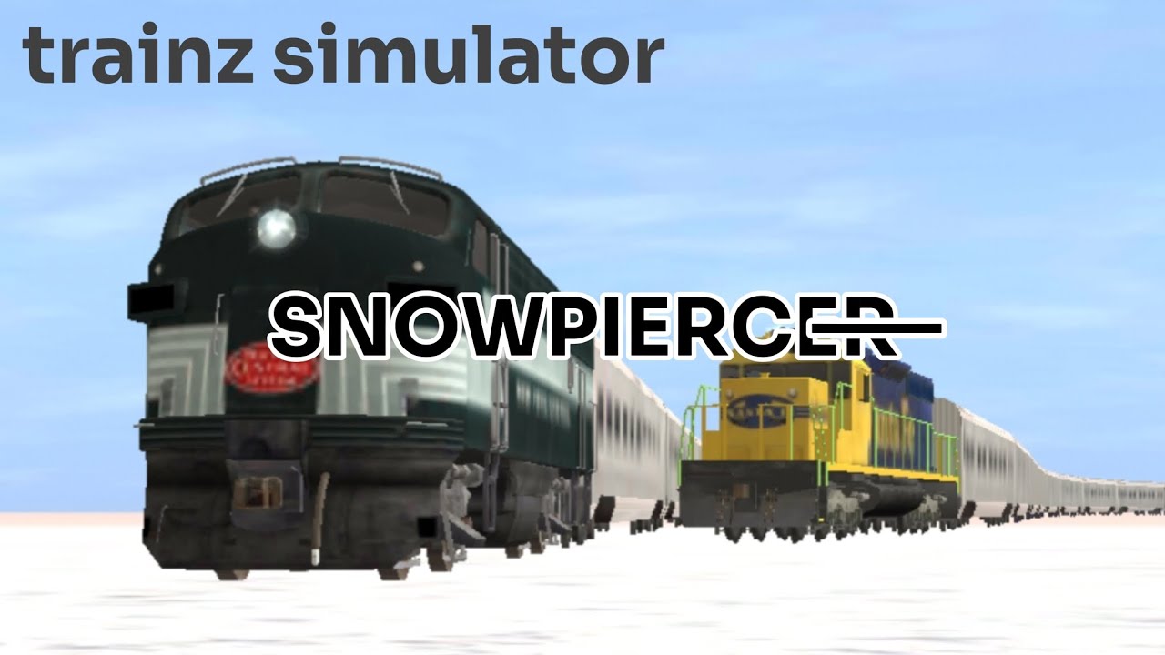 trainz simulator Snowpiercer train scene ss2 #snowpiercer 