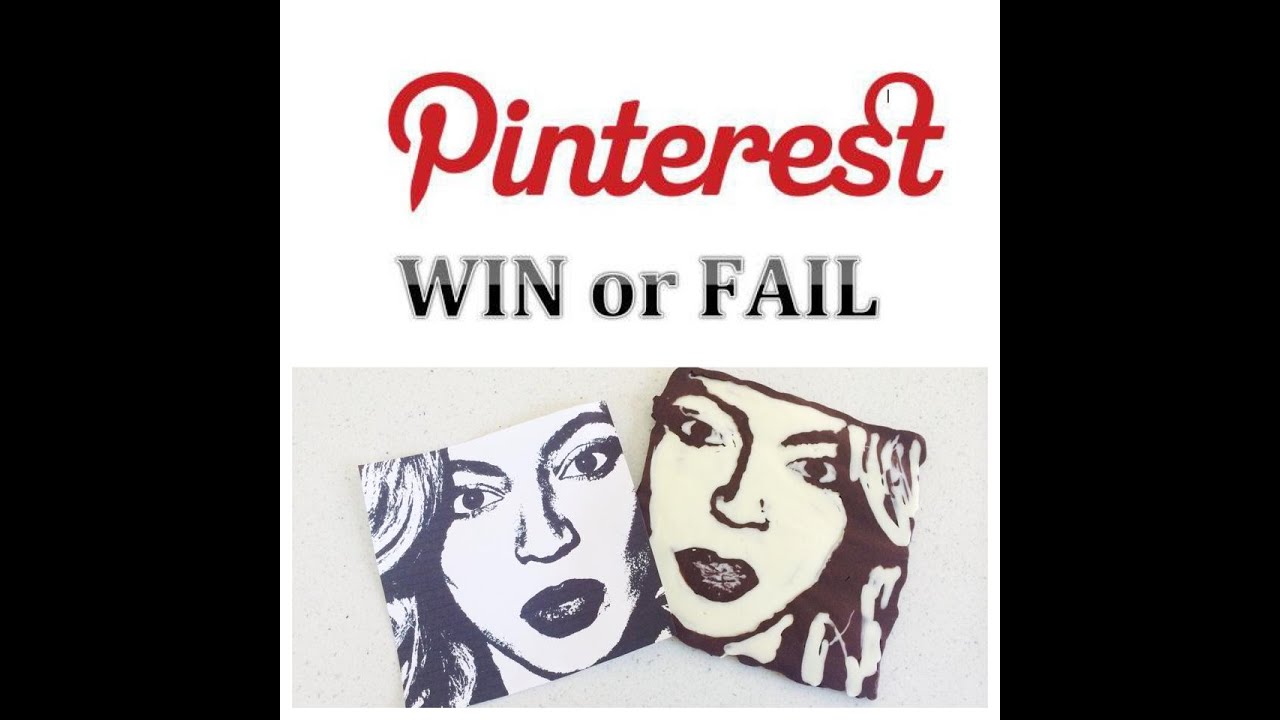 CHOCOLATE PORTRAIT | Pinterest Win or Fail