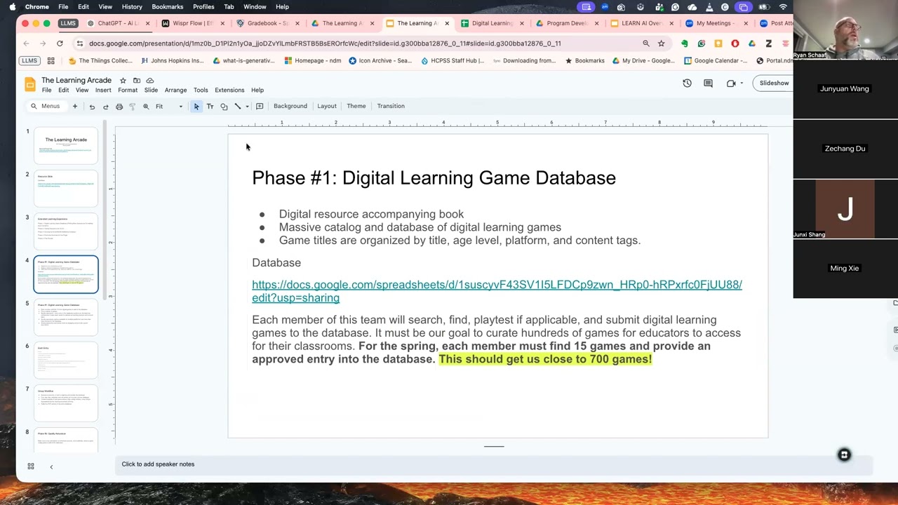 Learning Arcade Extended Learning Orientation