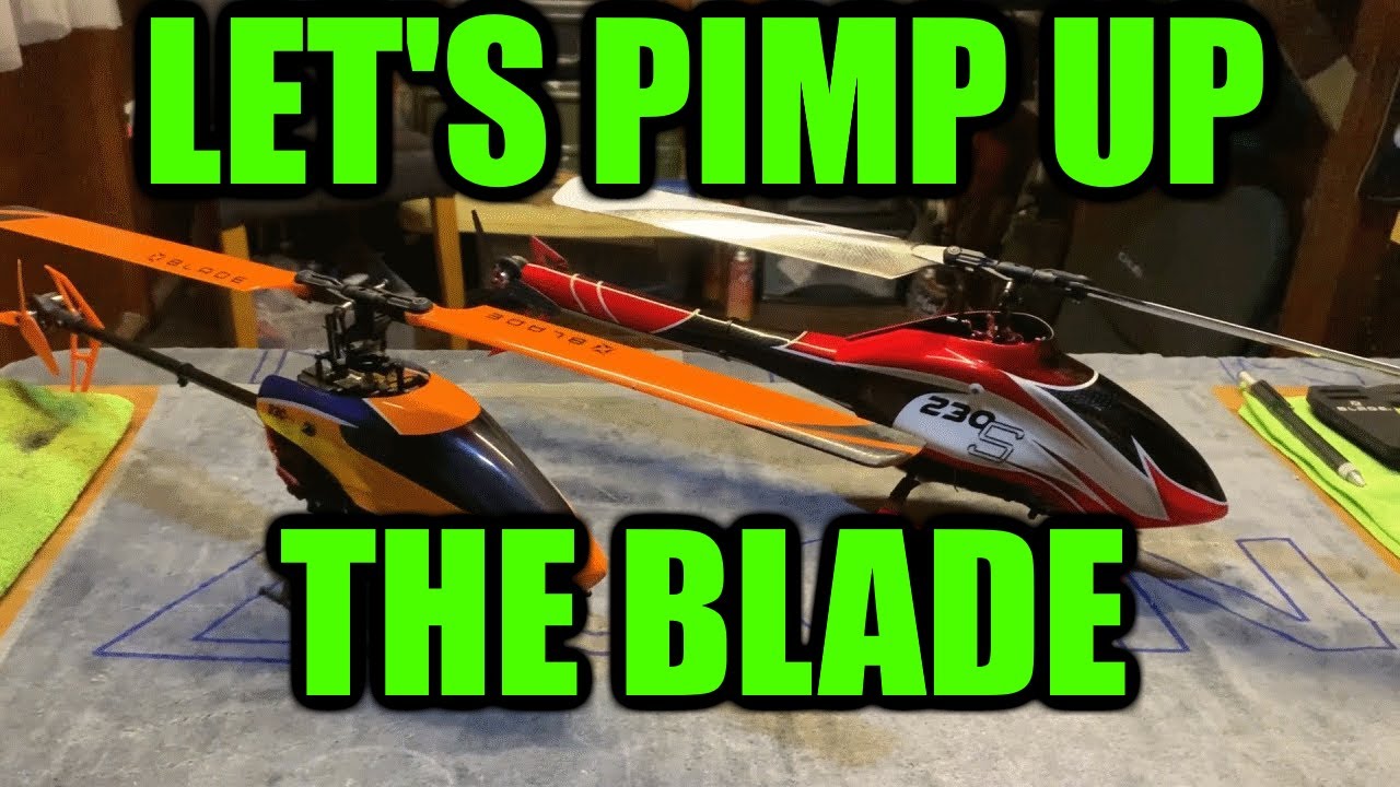 E-Flite Blade 230s v2 — скоростной фюзеляж