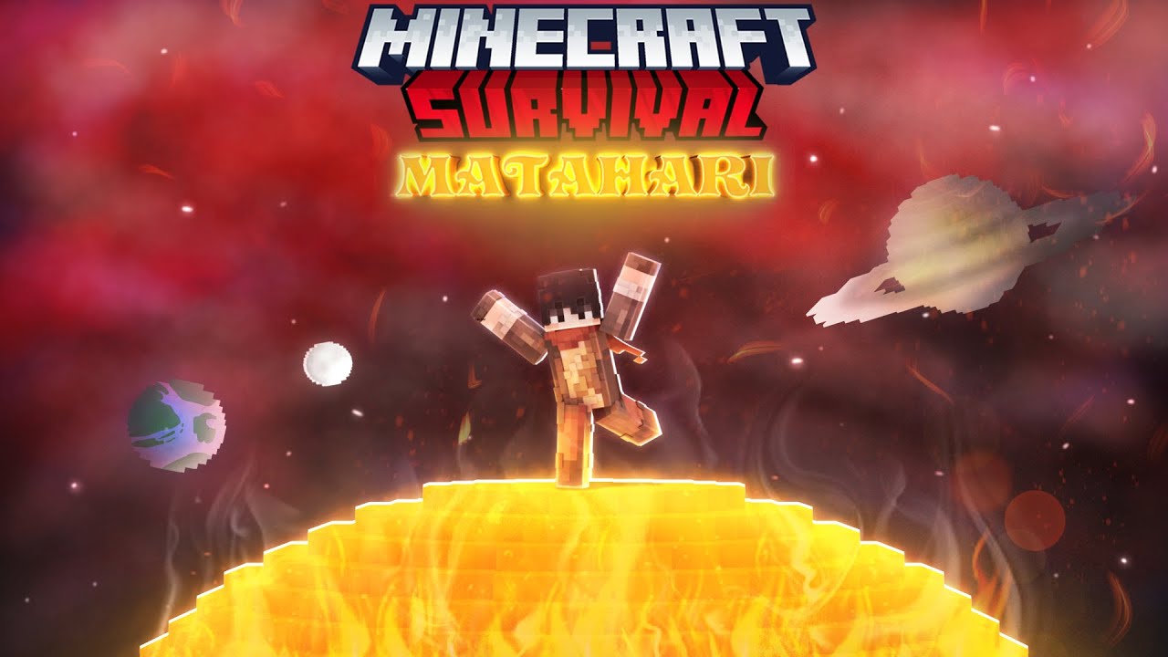 100 Hari di Minecraft tapi di Matahari