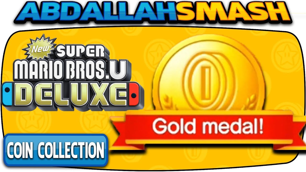 🥇 How To Earn ALL Coin Collection GOLD MEDALS In New Super Mario Bros U Deluxe!