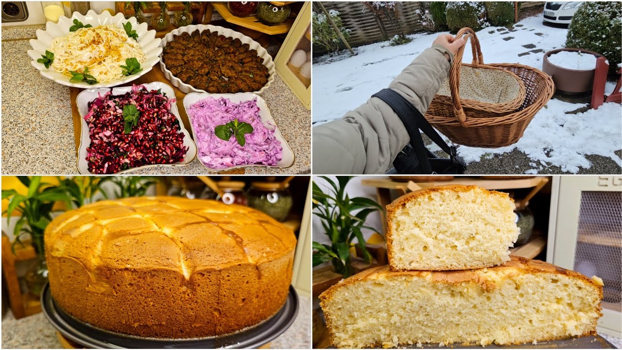 روتين مزحم🤷‍♀️إجا لعندي فجأة بعد غياب 🥹 احترت شو أعملو (كيكة القشطة ، سلطات غنية بالبكتريا النافعة 👌