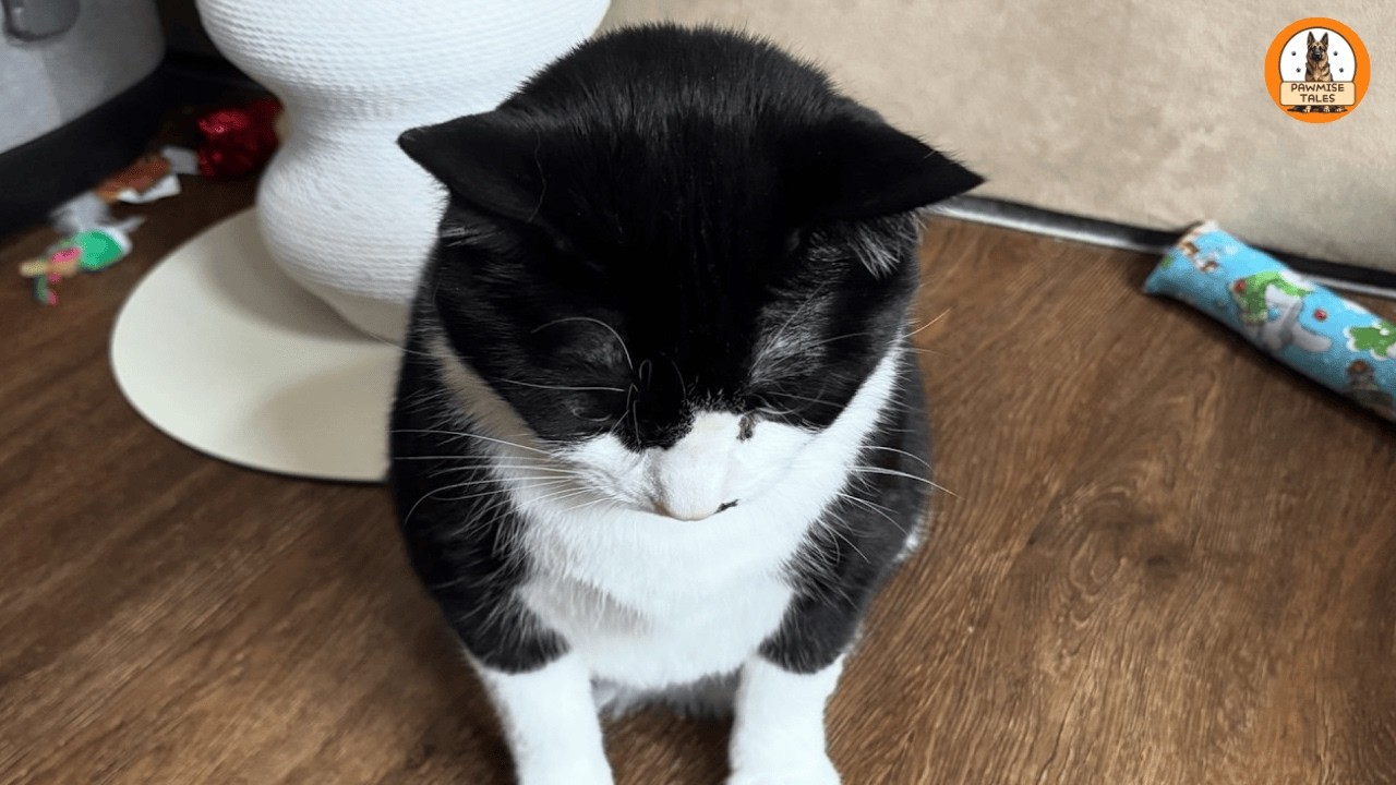 This Shy Shelter Cat Wouldn’t Come Near Us…Then He Started Doing This