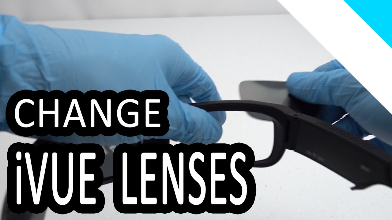 How To Change the Lenses on iVUE Horizon Pro Spy Camera Glasses