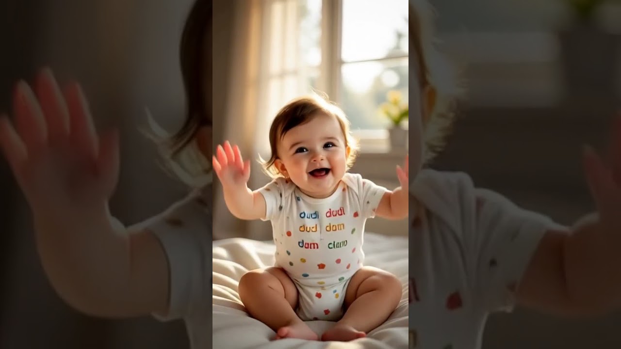 #CuteBaby #SweetSmile #InnocentFace #BabyTalk #ChubbyCheeks #AdorableChild