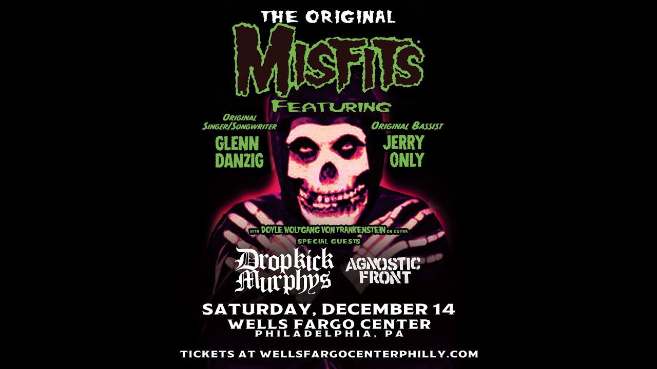 THE MISFITS - Philadelphia, PA 12/14/2019