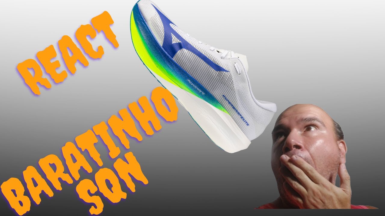 React MIZUNO familia HYPERWARP.