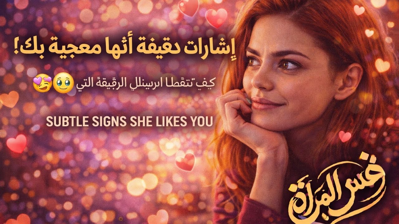 💖 علامات خفية تدل أنها معجبة بك – إشارات لا يلاحظها معظم الرجال 🔥 #علامات_الإعجاب 💖