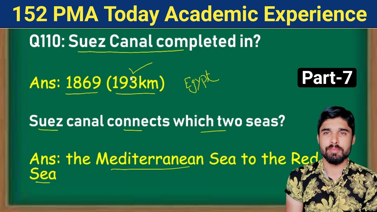 PMA 152 Long Course Academic Experience | 152 PMA LC 24 May, Initial Test Experience