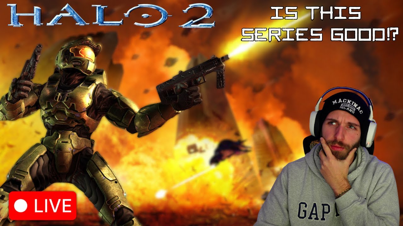 First Time Ever Playing HALO 2… Let’s see what the HYPE is about!!