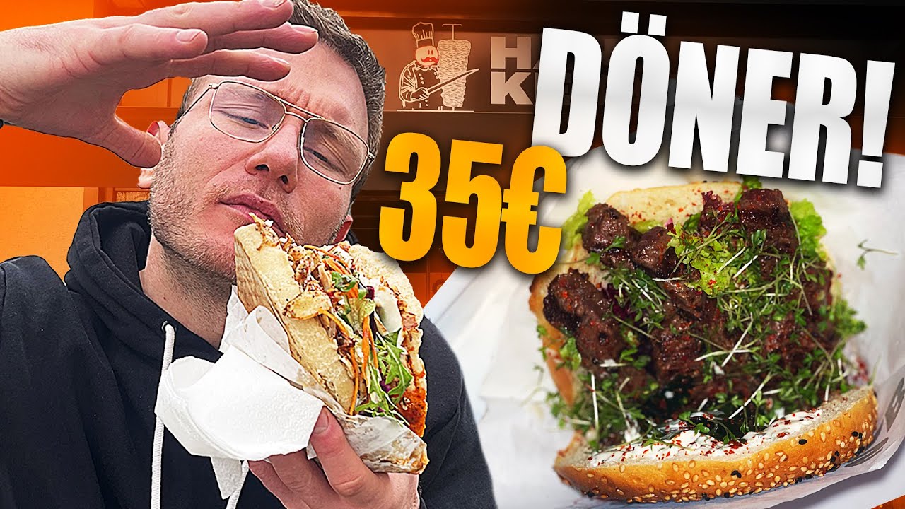 Der TEUERSTE DÖNER DEUTSCHLANDS im Test| Wie gut schmeckt ein 35€ Döner?