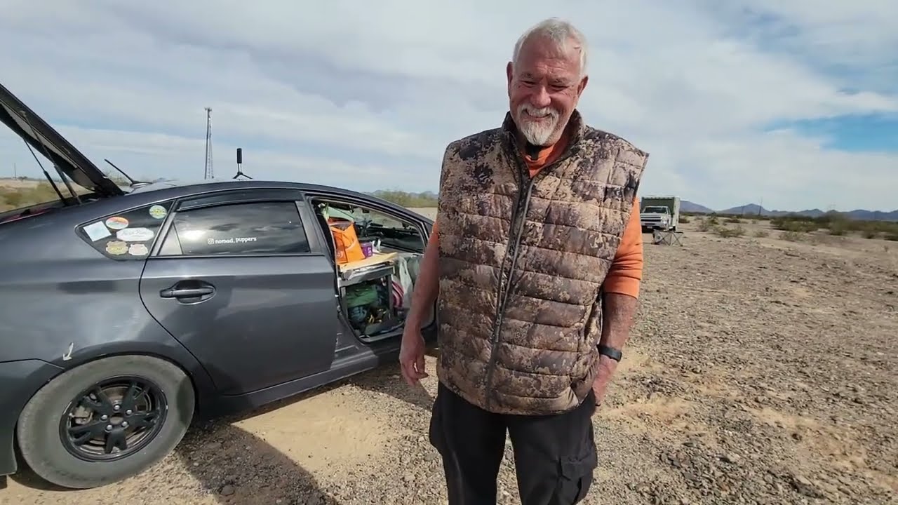 Tour of a Nomad Living in a Prius