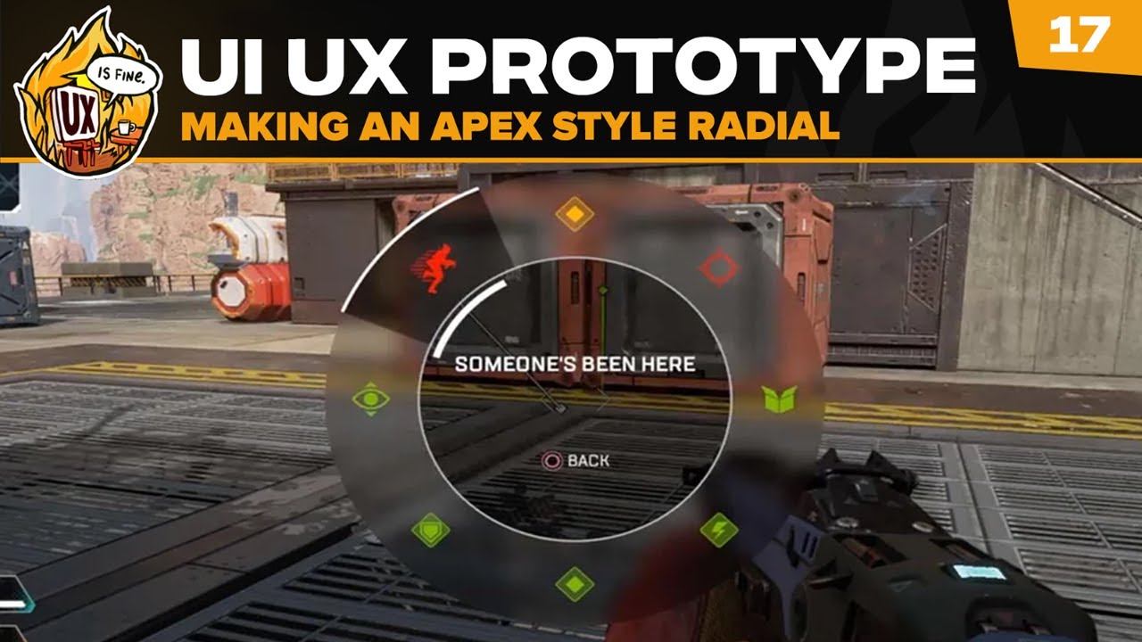 UI UX Prototype - Creating a Radial System Part 1