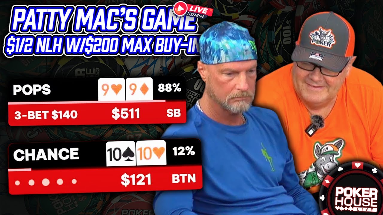 $1/2 NLH - PATTY MAC's GAME | PHFW LIVE