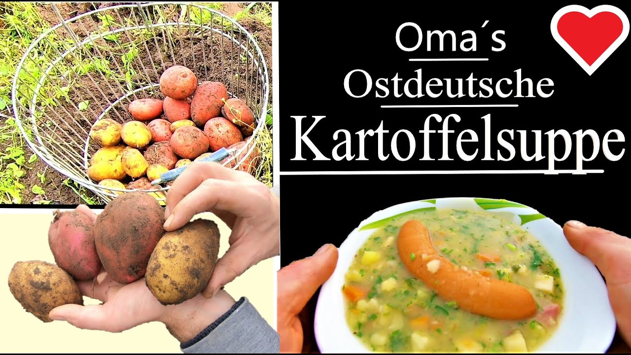 Garten | Manfred und seine Kartoffeln | Ostdeutsche Kartoffelsuppe wie bei Oma