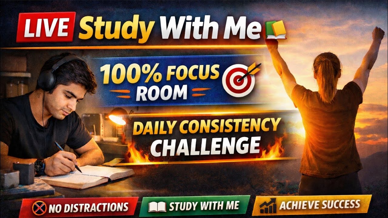 🔥 150 Days Discipline Challenge | 6 KM Walk + Study LIVE #live #trending #viral