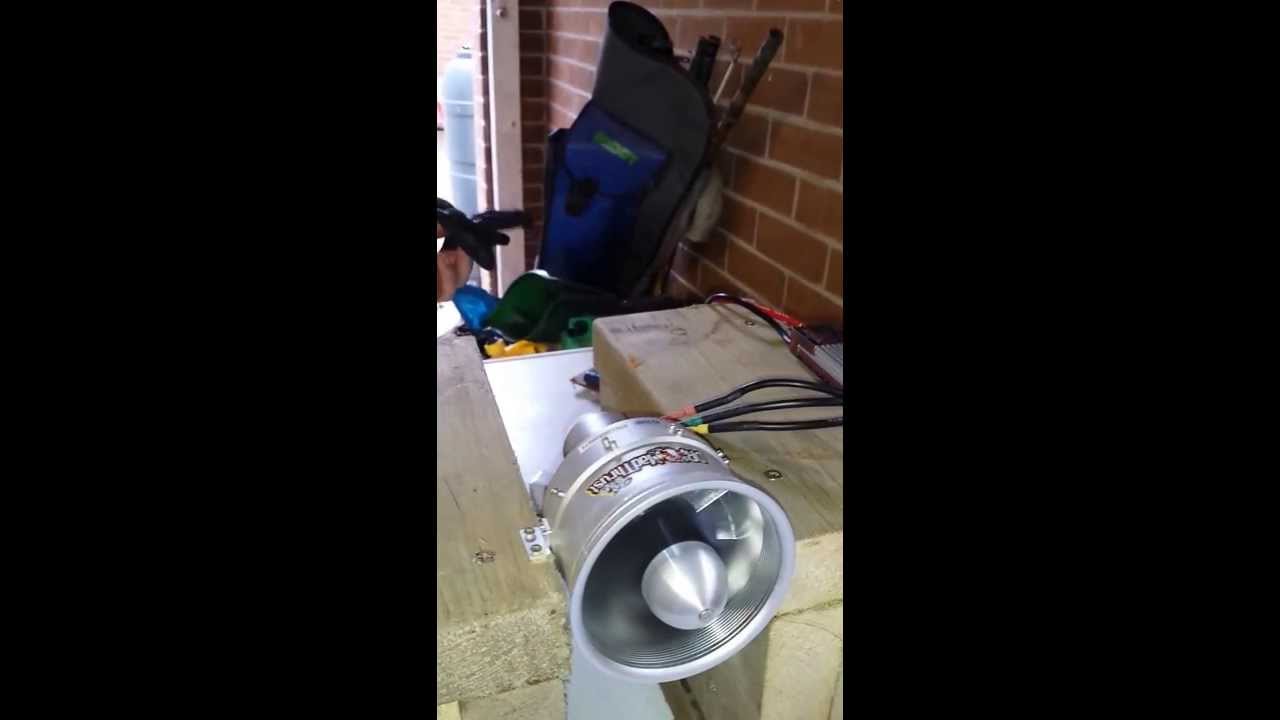 Dr mad thrust 4200w 10s 90mm edf test